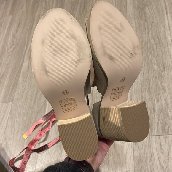 Sole society Womens heeled open toe cow suede bootie - Picture 7 of 7